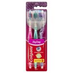 Colgate Zig Zag Deep Interdental Clean Toothbrush Flex Soft Value Pack of 3