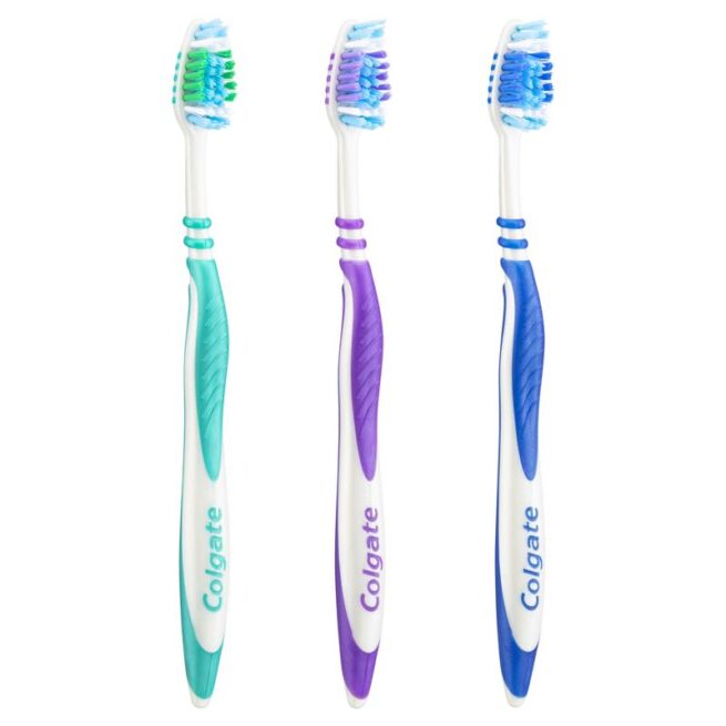 Colgate Zig Zag Deep Interdental Clean Toothbrush Flex Soft Value Pack of 3