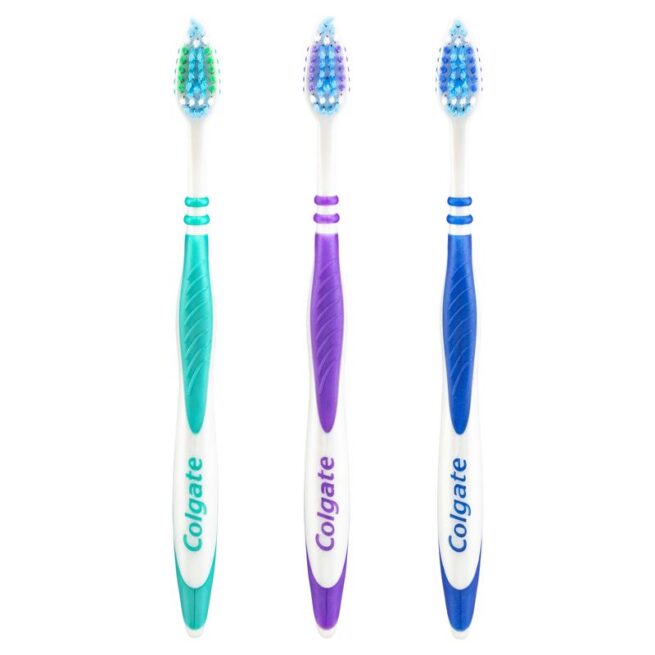 Colgate Zig Zag Deep Interdental Clean Toothbrush Flex Soft Value Pack of 3