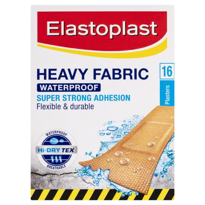 Elastoplast 48598 Heavy Fabric Waterproof Pack of 16