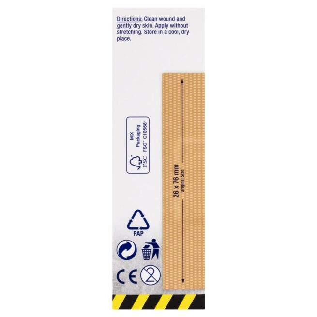Elastoplast 48598 Heavy Fabric Waterproof Pack of 16