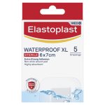 Elastoplast Waterproof Dressing XL 6x7cm Pack of 5