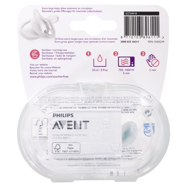 Avent Ultra Air Soother 18+ Months Pack of 2