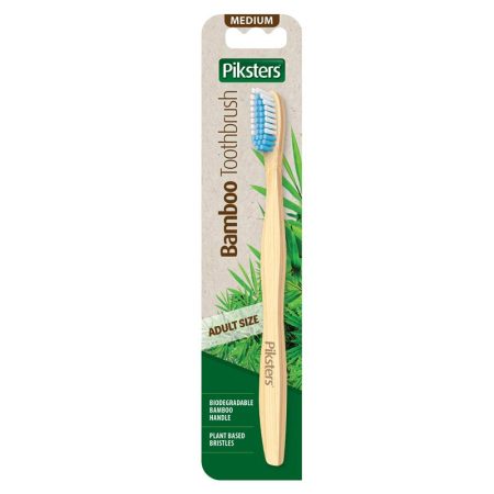 Piksters Toothbrush Bamboo Premium Medium