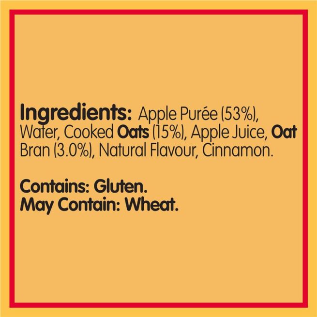Farex Breakfast On The Go Apple and Oatmeal 6 months+ 120g Pouch