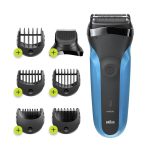 Braun Series 3 Electric Shaver and Precision Beard Trimmer for Men 310BT