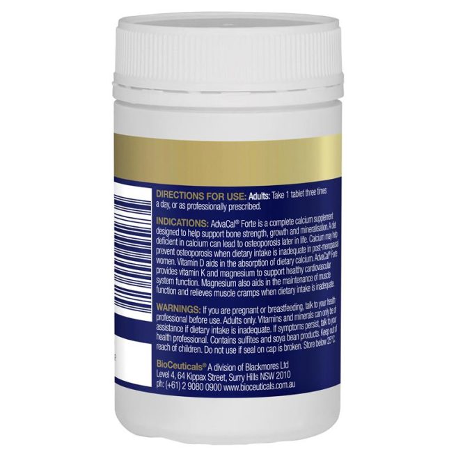 BioCeuticals AdvaCal Forte 90 Film Coated Tablets
