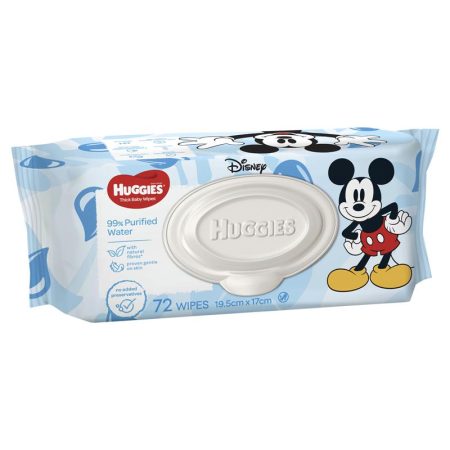 Huggies 99% Water Refill Pack of 72