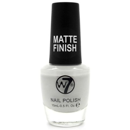 W7 Nail Enamel Matte Grey