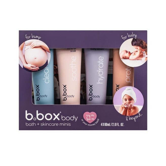 B.Box Body Mini Travel Starter Set 4 Piece x 60mL