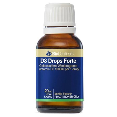 BioCeuticals D3 Drops Forte 20mL New