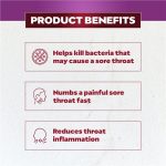 Betadine Sore Throat Lozenges Anaesthetic Berry Flavour Pack of 16