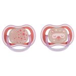 Avent Ultra Air Night Soother 6-18 Months Pack of 2