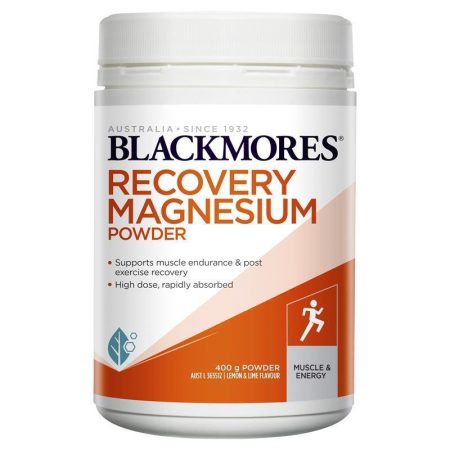 Blackmores Recovery Magnesium Muscle Health Vitamin Powder 400g