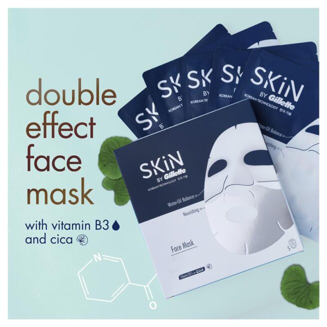 Gillette Skin Face Mask 1 Piece