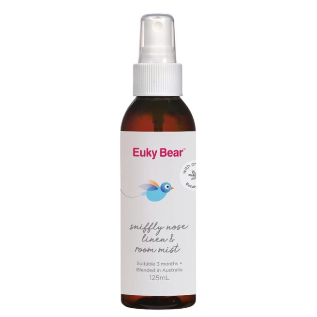 Euky Bear Sniffly Nose Linen and Room Mist 125mL