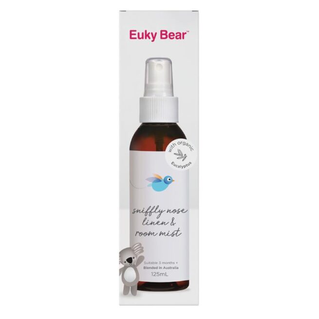 Euky Bear Sniffly Nose Linen and Room Mist 125mL