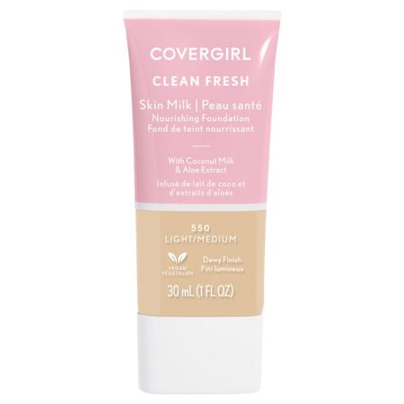 Covergirl Clean Fresh Skin Milk Foundation Light/Medium 550 30mL
