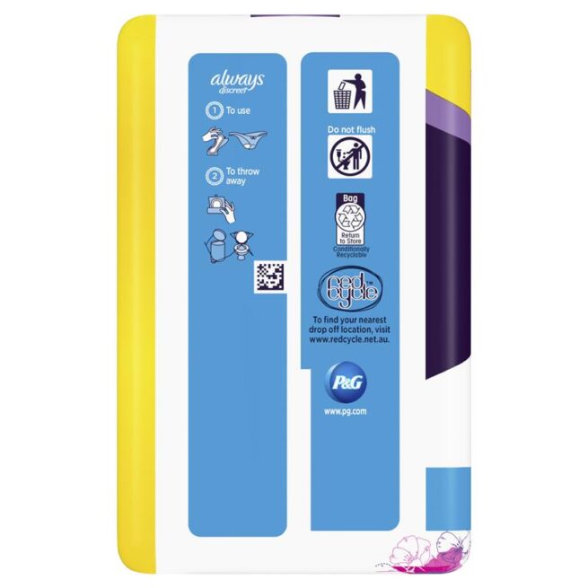 Always Discreet Long Pads Value Pack of 20