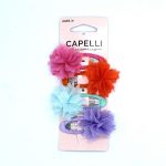 Capelli Kids Flower Clip Pack of 4
