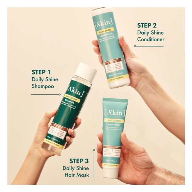A'kin Daily Shine Hair Mask 150mL