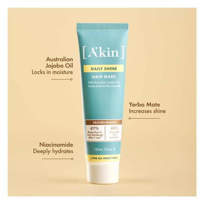 A'kin Daily Shine Hair Mask 150mL
