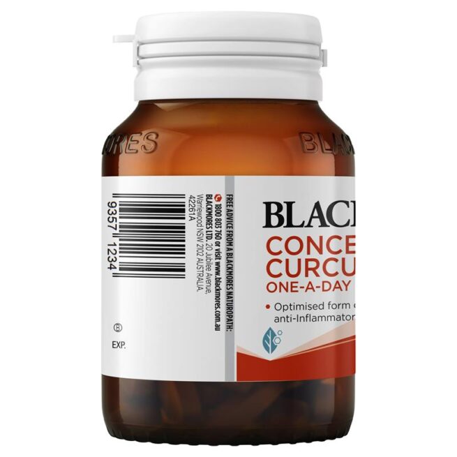 Blackmores Concentrated Curcumin One A Day 60 Tablets