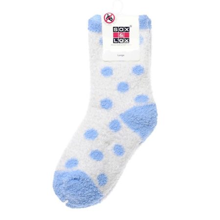 Kids Bed Socks Sky Blue Medium