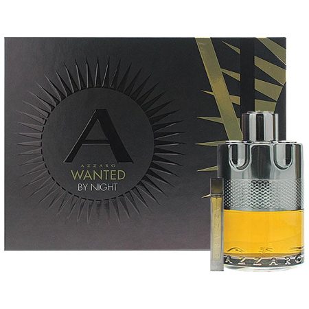 Azzaro Wanted By Night Eau De Parfum 100mL and 15mL 2 Piece Set
