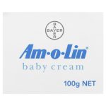 Amolin Baby Cream for Nappy Rash Tube 100g