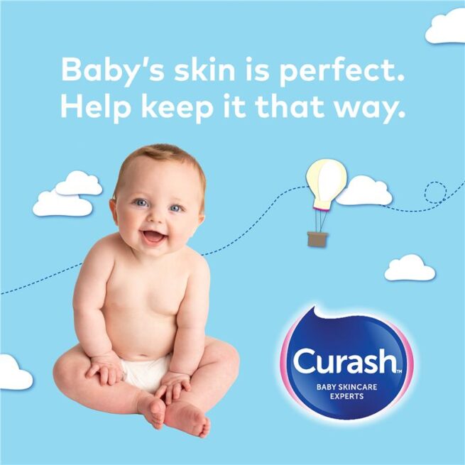 Curash Babycare Fragrance Free Wipes 6 x 80