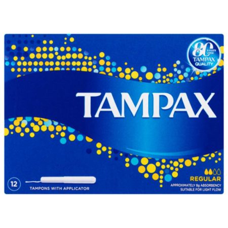 Tampax Tampons Regular Pack of 12